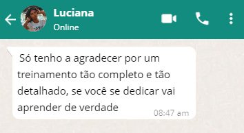 Depoimento de aluna do Curso de Tranças Afro VIP